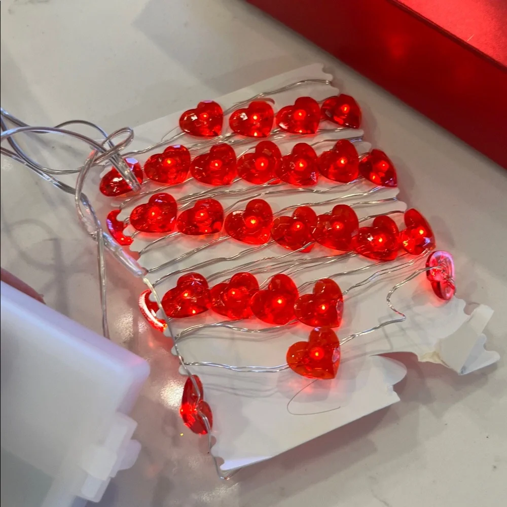 Pier 1 Imports Red Heart Glimmer Strings